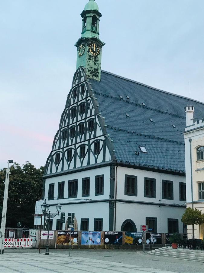 "Glueck Auf" Lichtdurchflutete Schicke Ferienwohnung In Zwickau Esterno foto